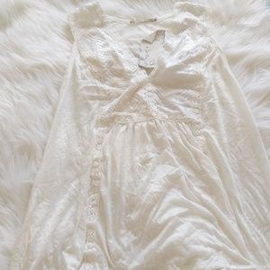 White super soft top!!! Size S delicate